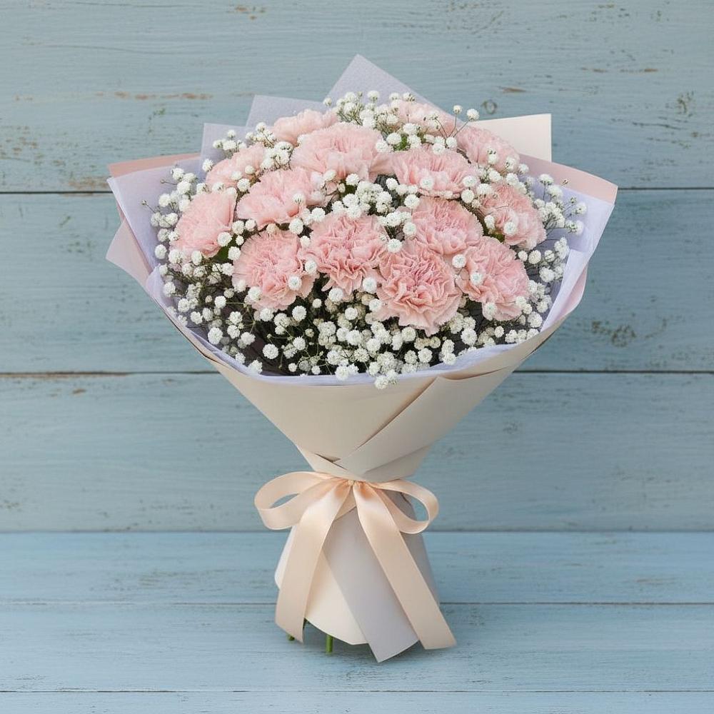 Букет цветов из: Гвоздики в Хохряки