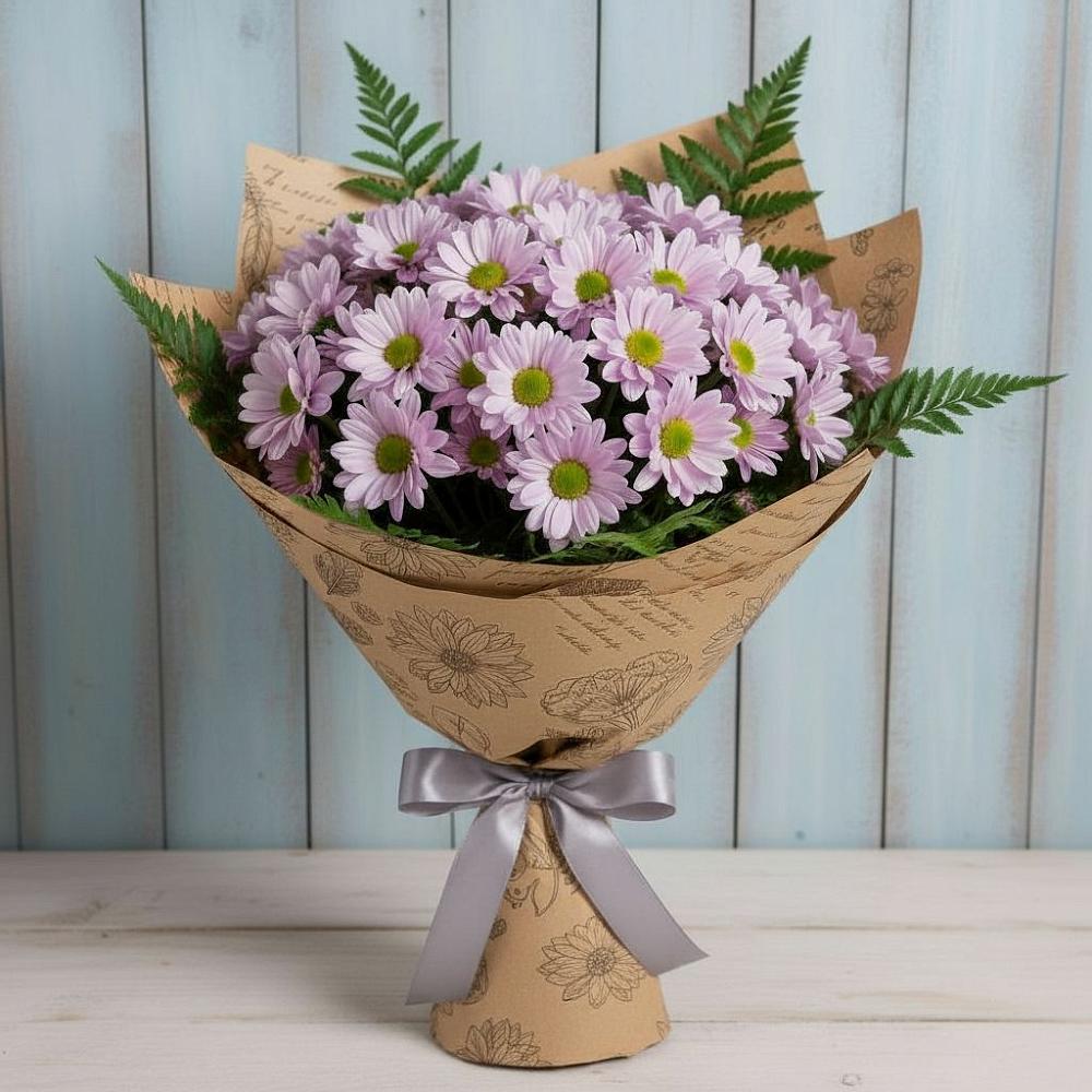 Букет цветов из: Хризантемы в Хохряки