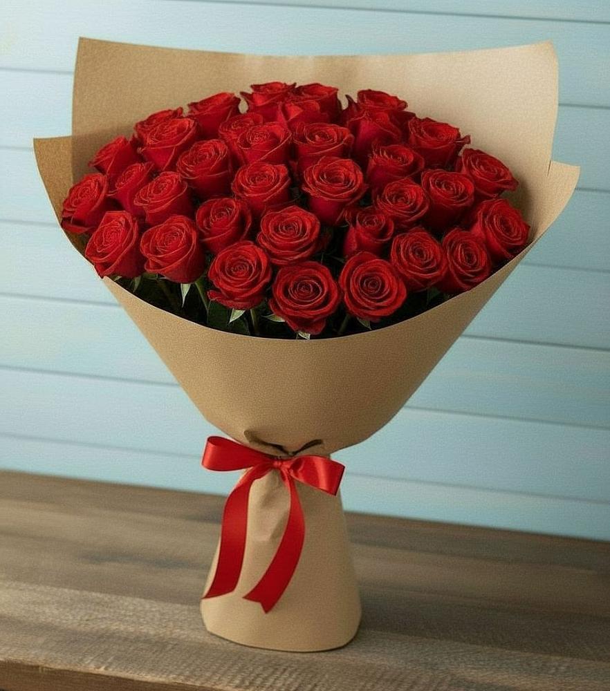 Букет Красные розы Милано в Хохряки