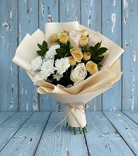 Букет цветов из:  Розы и Хризантемы #REPLACE_PRED# Хохряки