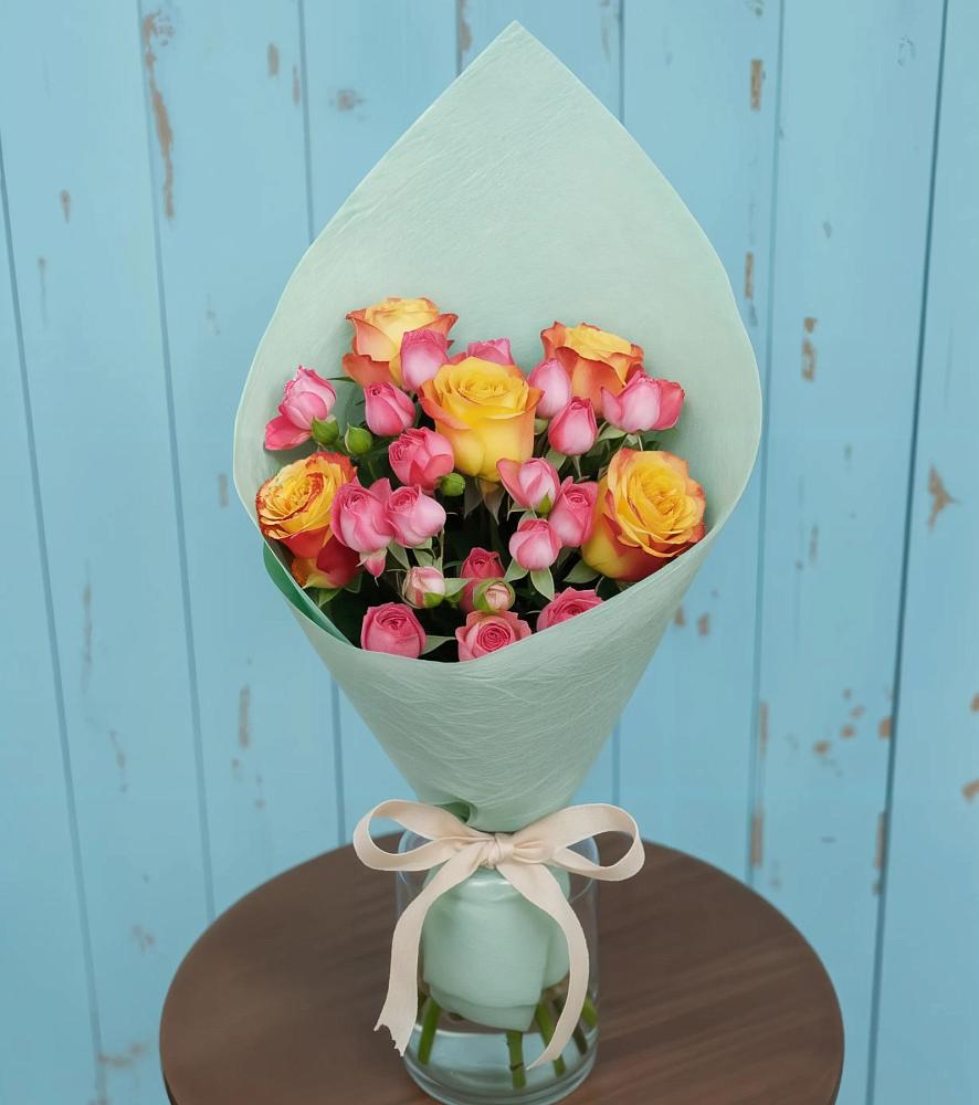 Букет цветов из: Розы в Хохряки