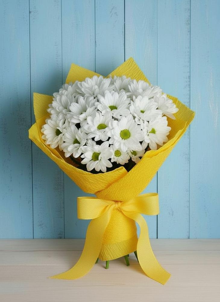 Букет цветов из: Хризантемы в Хохряки