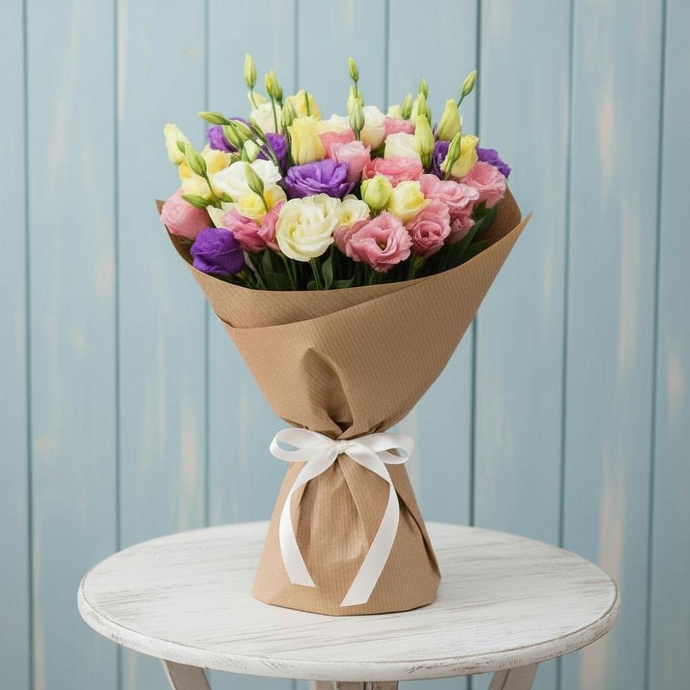 Букет цветов из: Лизиантусы в Хохряки