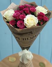 Букет цветов из:  Розы #REPLACE_PRED# Хохряки
