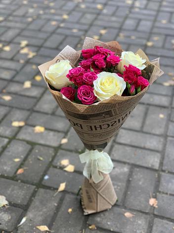 Букет цветов из: Розы в Хохряки