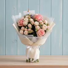 Букет цветов из:  Розы #REPLACE_PRED# Хохряки