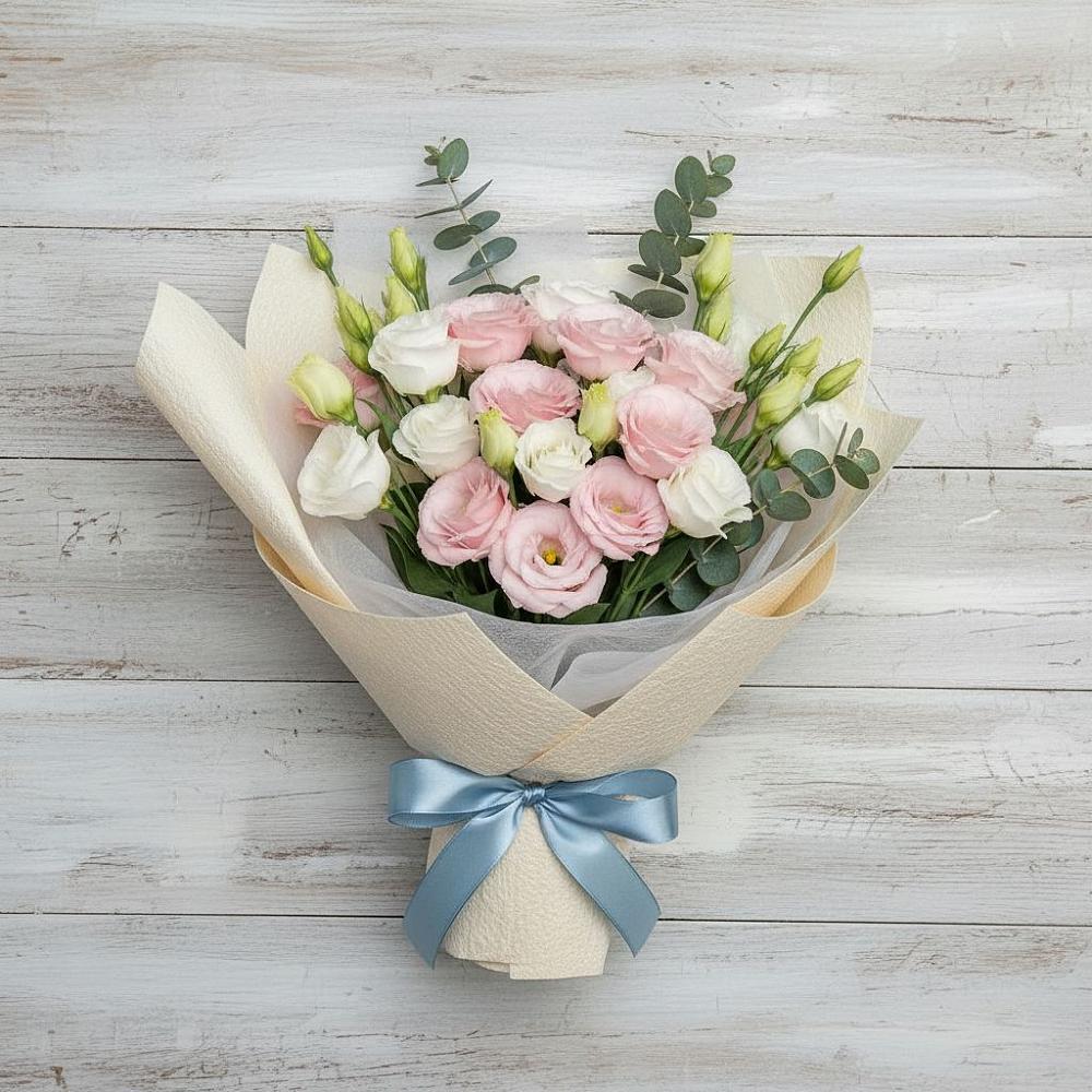 Букет цветов из: Лизиантусы в Хохряки